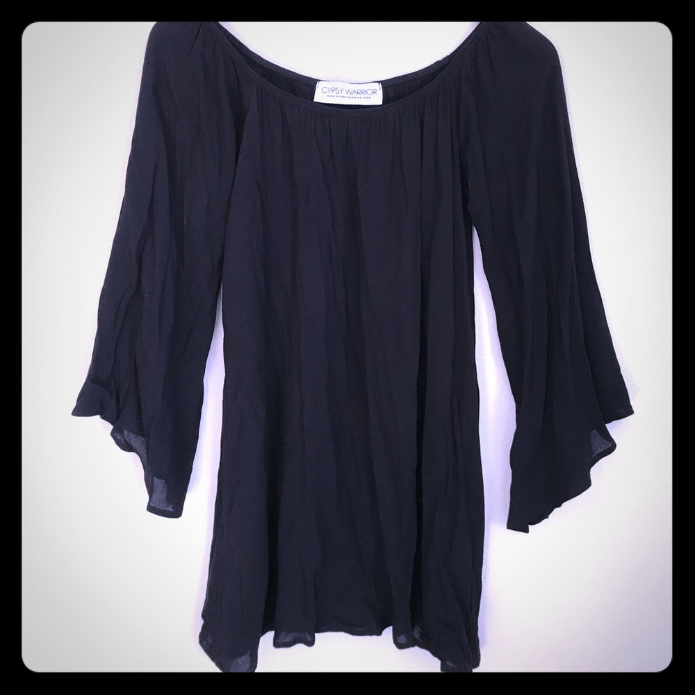 Gypsy Warrior Off The Shoulder Boho Dress